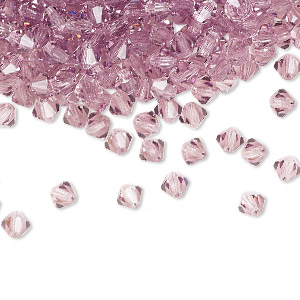 PRECIOSA 4mm Bicones - Light Amethyst - 144 pcs ( 1 gross)