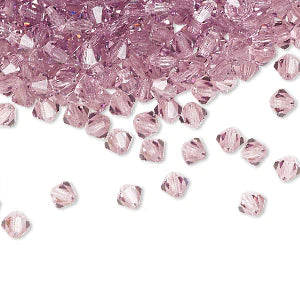 PRECIOSA 3mm Bicones - Light Amethyst - 144 pcs ( 1 gross)
