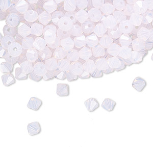 PRECIOSA 4mm Bicones - Rose Opal - 144 pcs ( 1 gross)