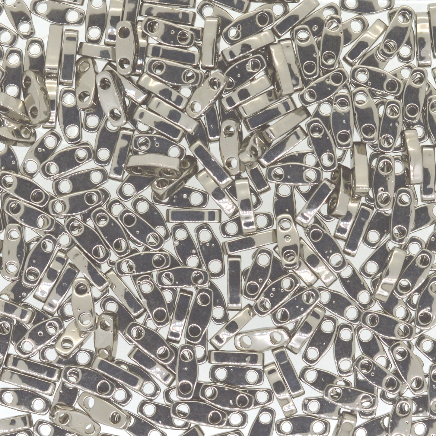 MIYUKI Quarter Tila Bead - QTL 190 - Nickle Plated - 10 gms