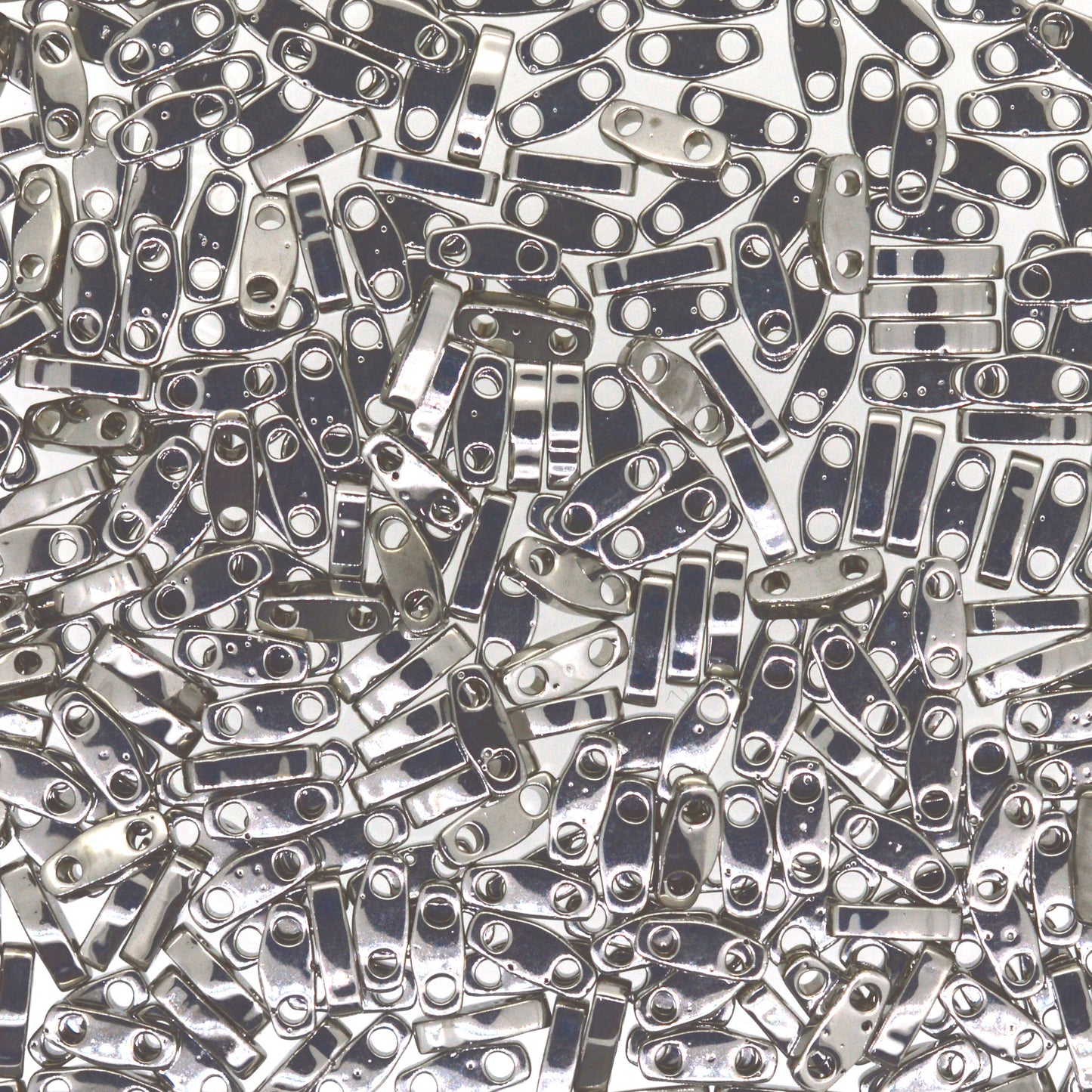 MIYUKI Quarter Tila Bead - QTL 194 - Palladium Plated - 10 gms