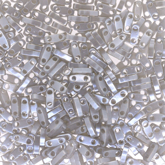 MIYUKI Quarter Tila Bead - QTL 526 - Grey Ceylon - 10 gms