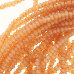 Preciosa #11 Seed Bead Hanks - Wheat Opal Solgel - 18 grams