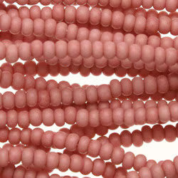 Preciosa #11 Seed Bead Hanks - Pink Opaque - 18 grams