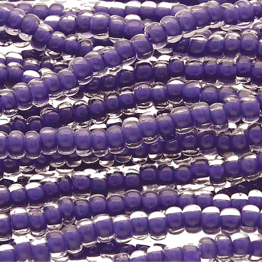 Preciosa #11 Seed Bead Hanks - Terra Intensive Purple - 18 grams approx