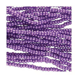 Preciosa #11 Seed Bead Hanks - Violet Metallic - 18 grams