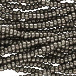 Preciosa #11 Seed Bead Hanks - Metallic Chrome - 18 grams