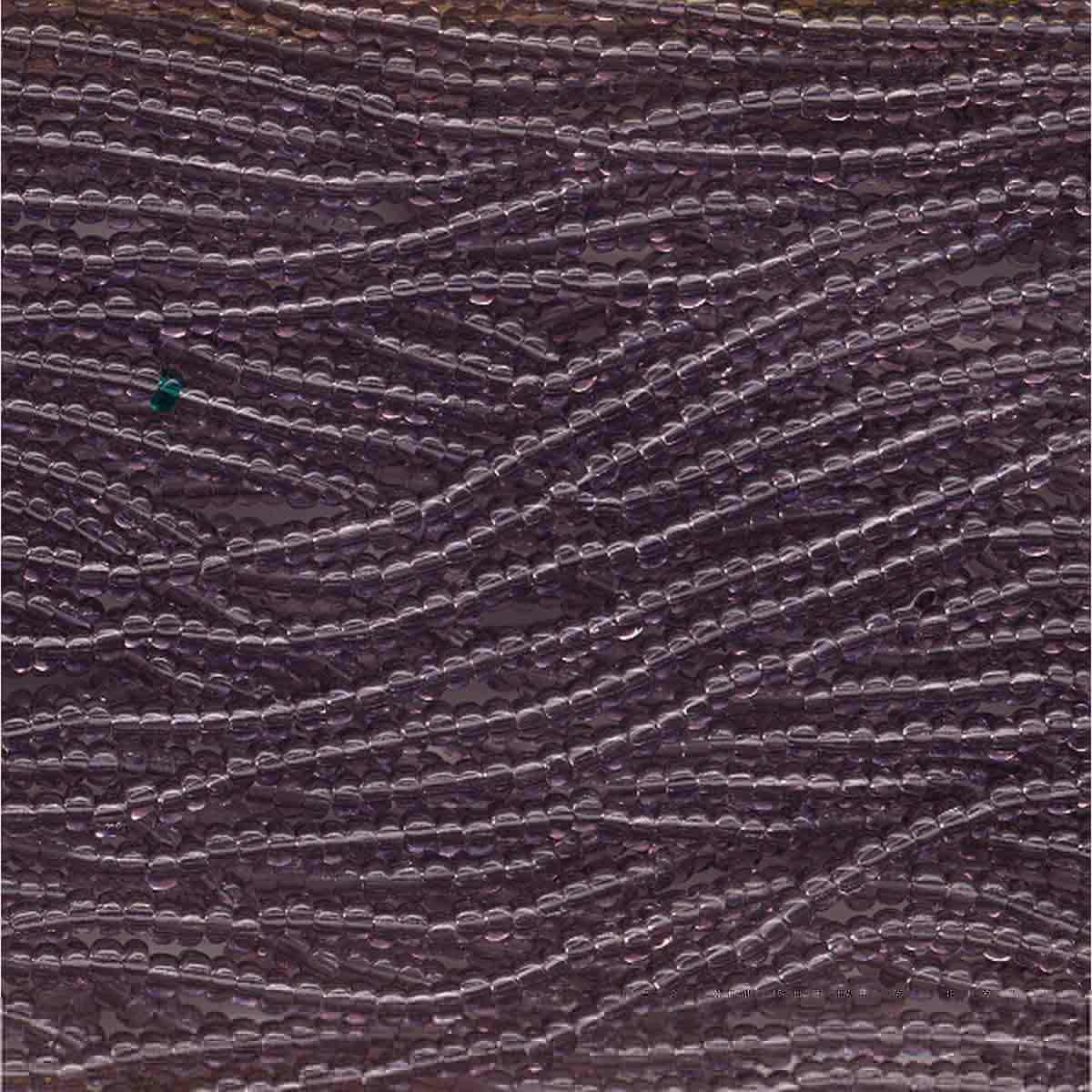 Preciosa #11 Seed Bead Hanks - Light Amethyst - 18 grams