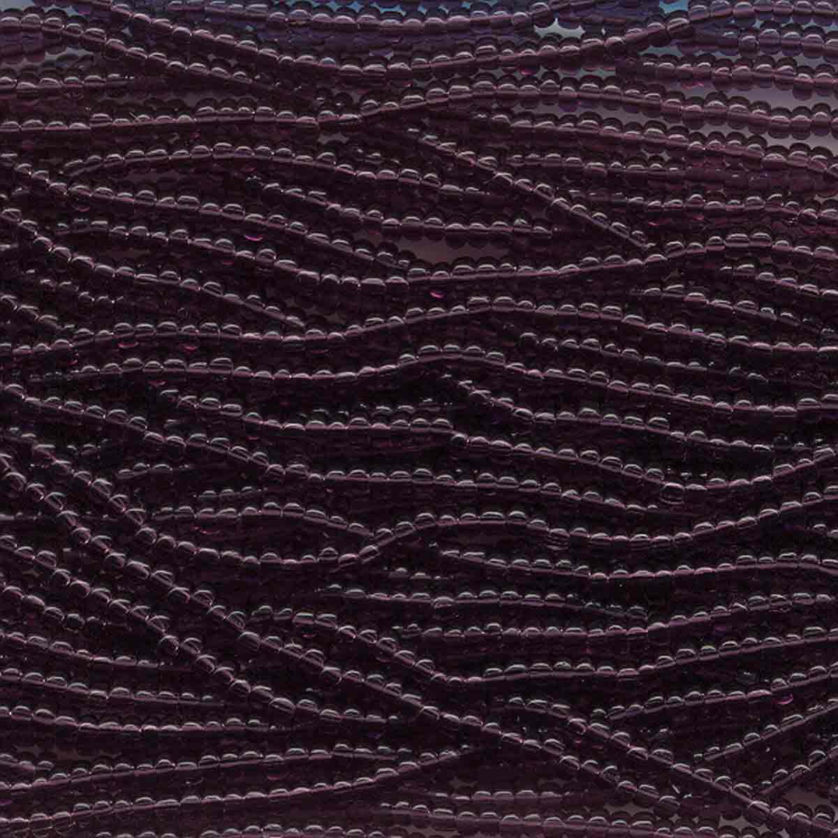 Preciosa #11 Seed Bead Hanks - Amethyst - 18 grams approx