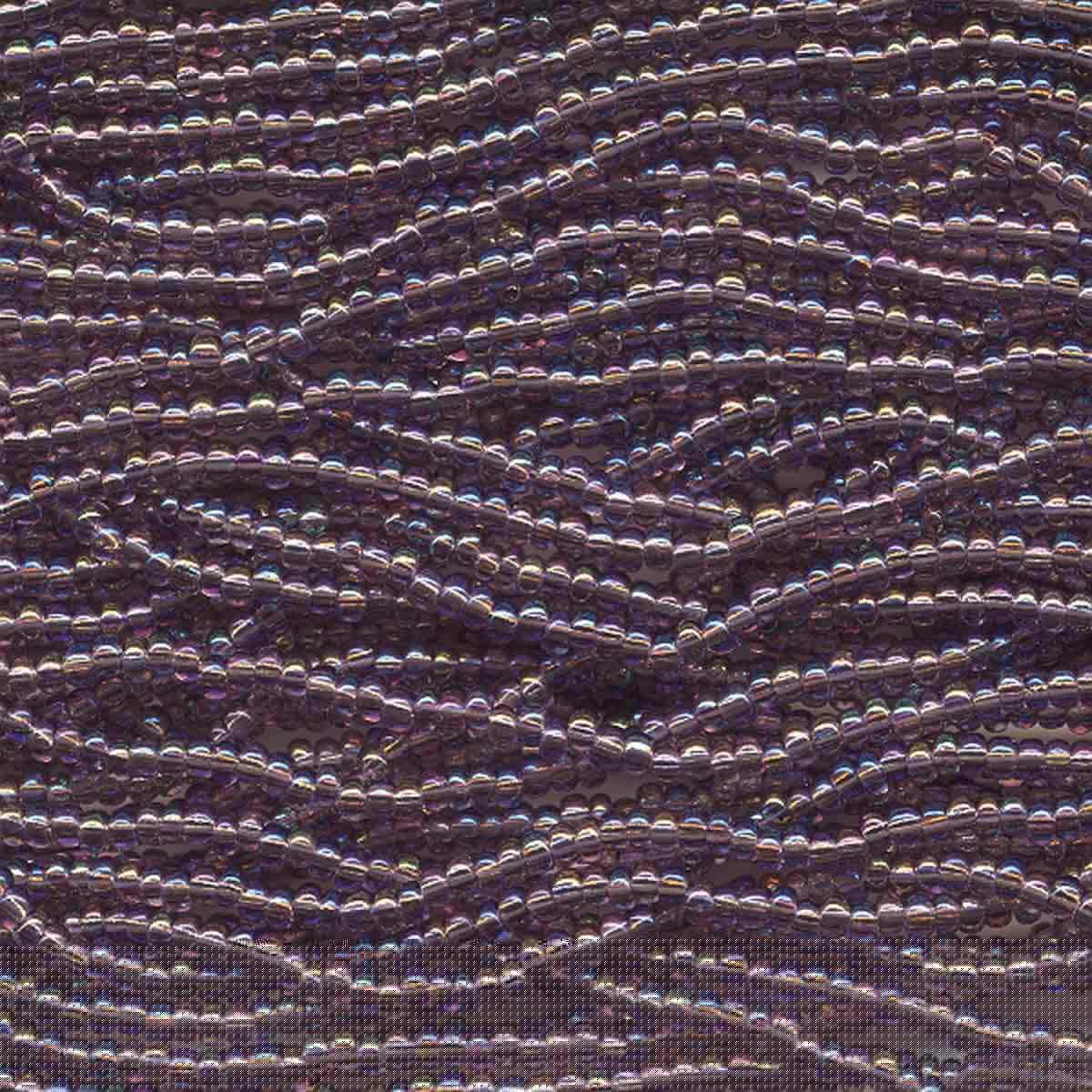 Preciosa #11 Seed Bead Hanks - Light Amethyst AB - 18 grams
