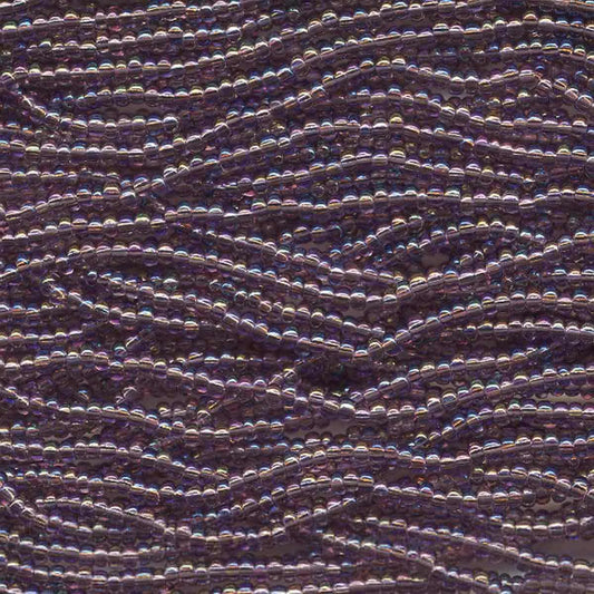 Preciosa #11 Seed Bead Hanks - Light Amethyst AB - 18 grams