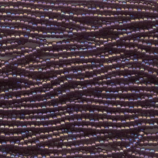 Preciosa #11 Seed Bead Hanks - Amethyst AB - 18 grams