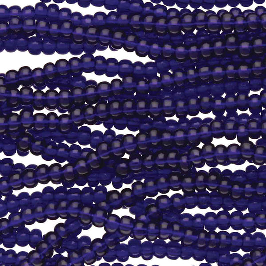 Preciosa #11 Seed Bead Hanks - Cobalt - 18 grams approx