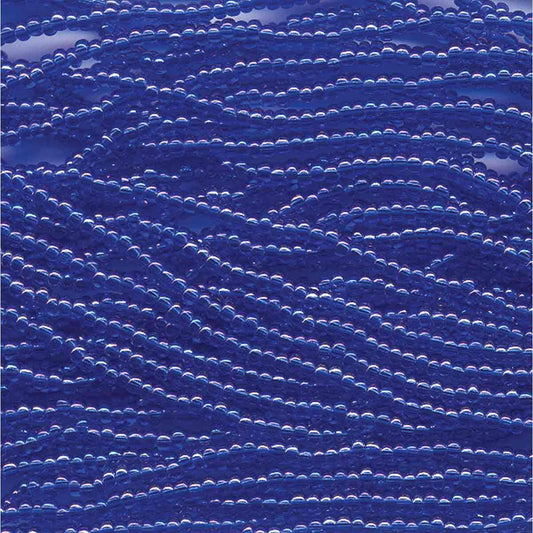 Preciosa #11 Seed Bead Hanks - Sapphire AB - 18 grams