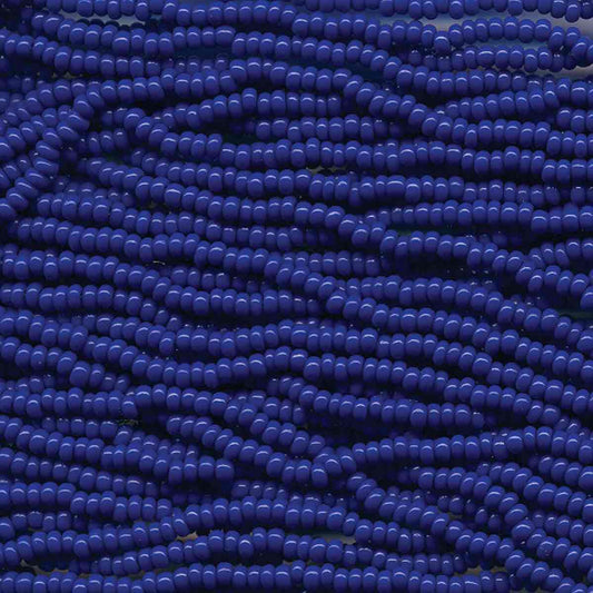 Preciosa #11 Seed Bead Hanks - Blue - 18 grams