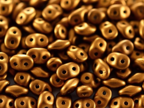 Matubo Superduo - 00030-01740 - Crystal Bronze Gold - 10 gms