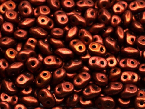 Matubo Superduo - 00030-01750 - Crystal Bronze Fire Red - 10 gms