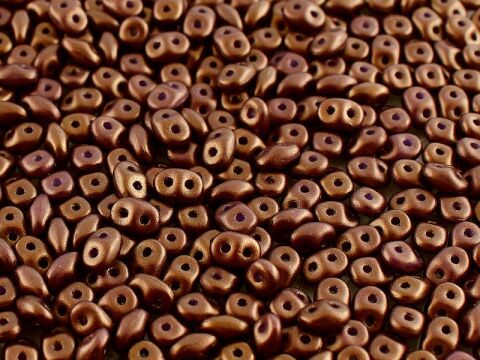 Matubo Superduo - 02010-24107 - Gold Shine Saddle Brown - 10 gms