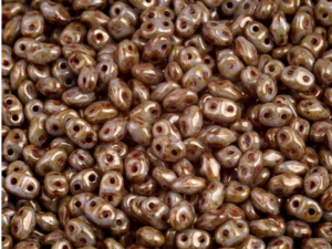 Matubo Superduo - 03000-65435 - Chalk Copper Glaze - 10 gms