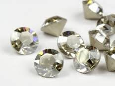 Swarovski 1028 SS19 Chaton - Silver Shade - 24 pcs