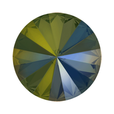 Swarovski 1122 Rivoli - Crystal Irridescent Green
