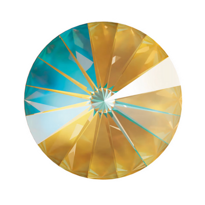 Swarovski 1122 Rivoli - Crystal Ochre Delite