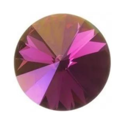 Swarovski 1122 Rivoli - Fuchsia Starlight