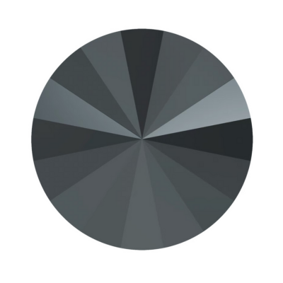 Swarovski 1122 Rivoli - Jet Hematite