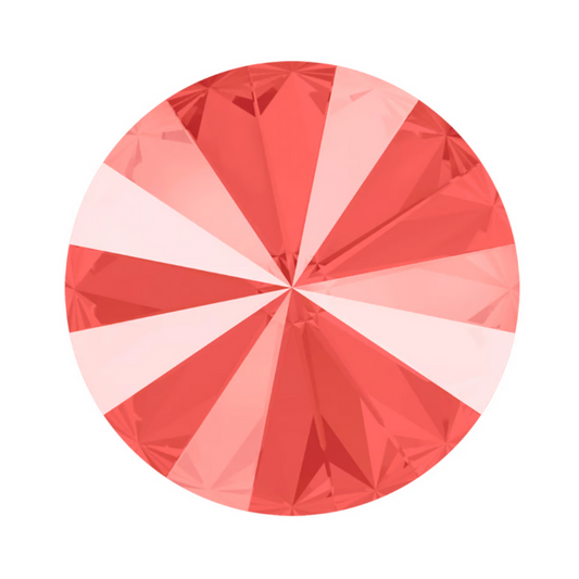 Swarovski 1122 Rivoli - Light Coral