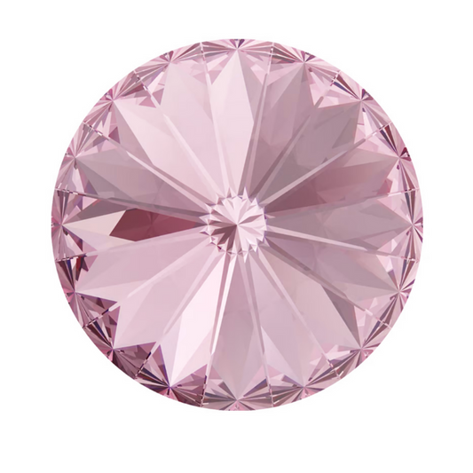 Swarovski 1122 Rivoli - Light Rose