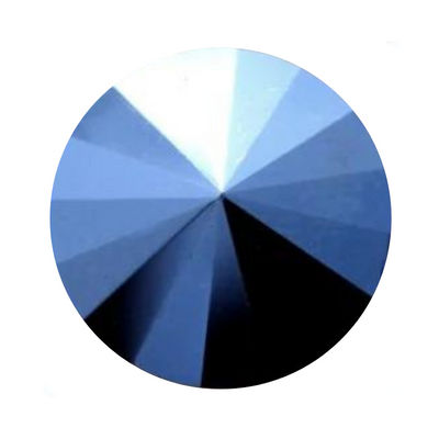 Swarovski 1122 Rivoli - Metalllic Blue
