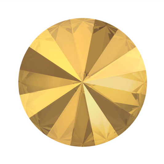 Swarovski 1122 Rivoli - Metallic Sunshine