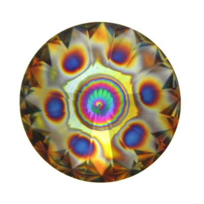 Swarovski 1122 Rivoli - Peacock Eye
