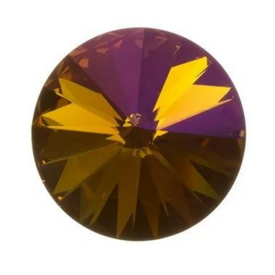 Swarovski 1122 Rivoli - Topaz Starlight