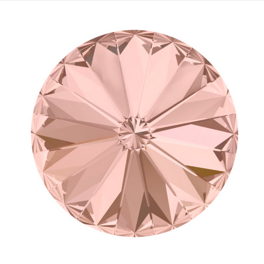 Swarovski 1122 Rivoli - Vintage Rose