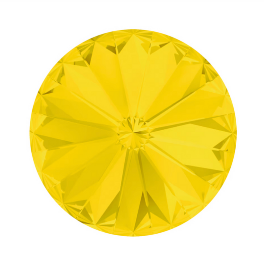 Swarovski 1122 Rivoli - Yellow Opal