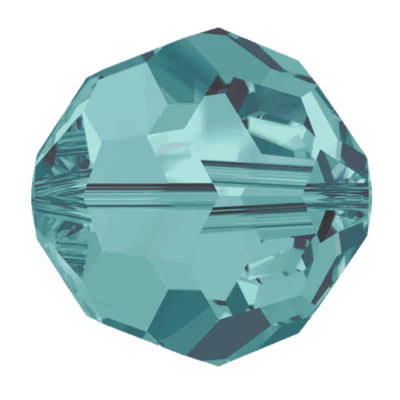 Swarovski 5000 Round - 6mm - Blue Zircon - 20 pcs