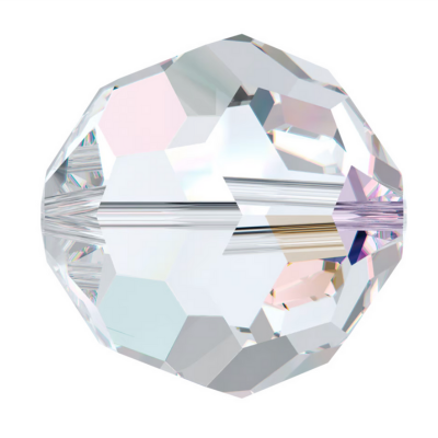 Swarovski 5000 Round - 8mm - Crystal AB - 10 pcs