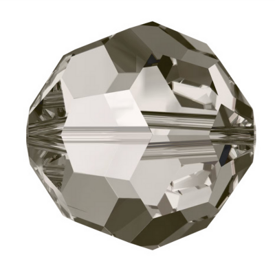 Swarovski 5000 Round - 8mm - Crystal Satin - 10 pcs