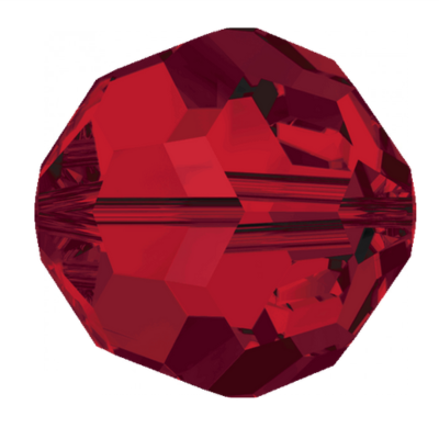 Swarovski 5000 Round - 8mm - Light Siam - 10 pcs