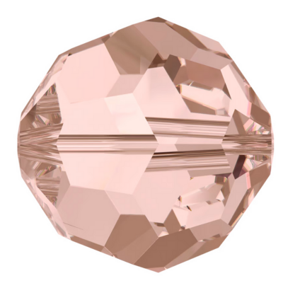 Swarovski 5000 Round - 8mm - Vintage Rose - 10 pcs