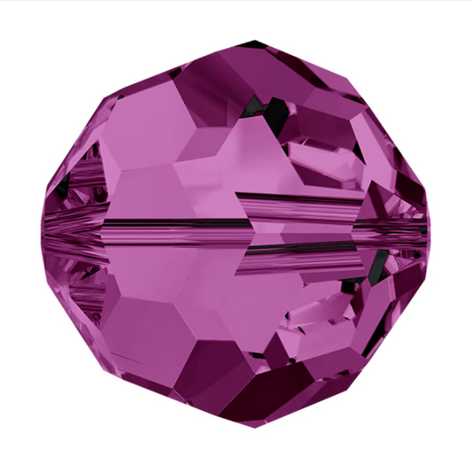 Swarovski 5000 Round - 6mm - Amethyst - 20 pcs