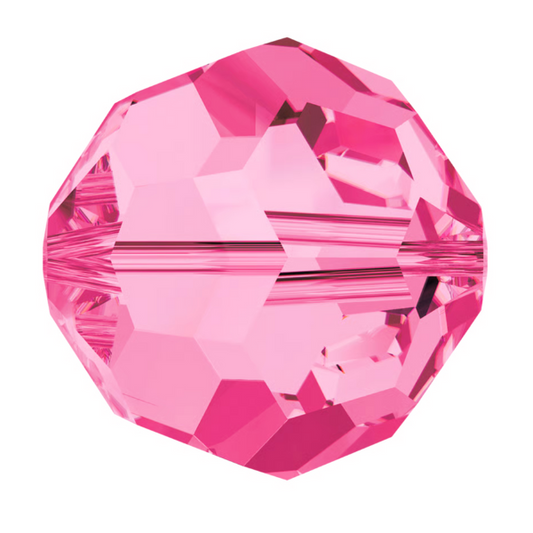 Swarovski 5000 Round - 6mm - Rose - 20 pcs
