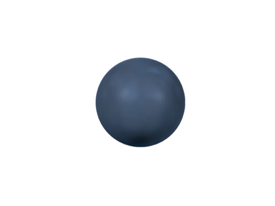 Swarovski 5810 Pearl - 8mm - Night Blue - 10 pcs