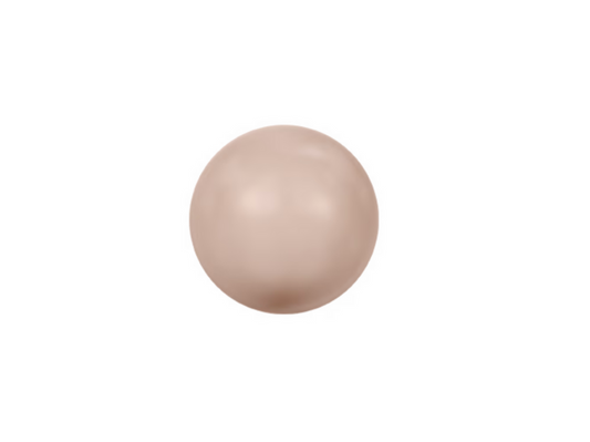 Swarovski 5810 Pearl - 8mm - Powder Almond - 10 pcs