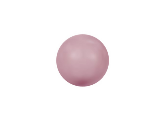 Swarovski 5810 Pearl - 8mm - Powder Rose - 10 pcs