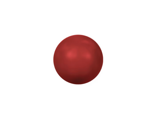Swarovski 5810 Pearl - 6mm - Red Coral - 10 pcs