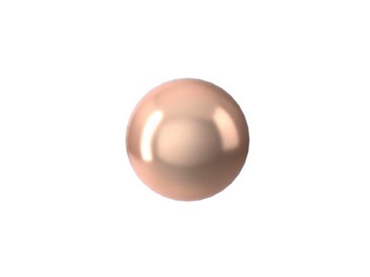 Swarovski 5810 Pearl - 8mm - Rose Gold - 10 pcs