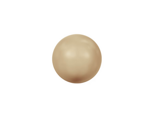 Swarovski 5810 Pearl - 8mm - Vintage Gold - 10 pcs