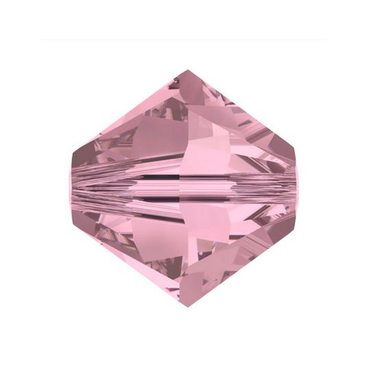 Swarovski 5328 Bicone - 6mm - Antique Pink - 20 pcs